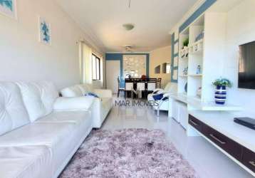 Apartamento com 3 dormitórios à venda, 135 m² por r$ 750.000,00 - pitangueiras - guarujá/sp