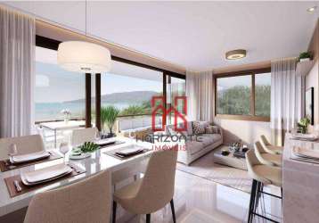 Cobertura com 2 dormitórios à venda, 147 m² por r$ 1.975.615,47 - ingleses do rio vermelho - florianópolis/sc
