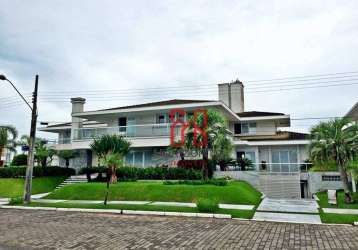 Casa à venda, 1050 m² por r$ 12.000.000,00 - jurerê internacional - florianópolis/sc