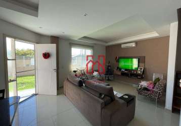 Casa com 3 dormitórios à venda, 140 m² por r$ 922.000,00 - canasvieiras - florianópolis/sc