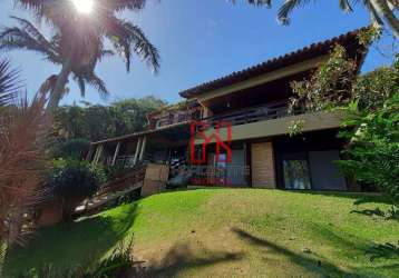 Casa à venda, 695 m² por r$ 5.880.000,00 - ponta das canas - florianópolis/sc
