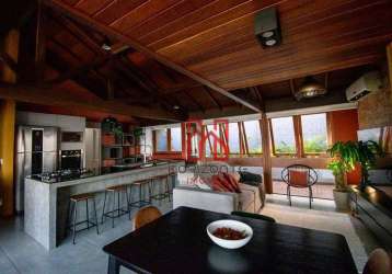 Casa com 3 dormitórios à venda, 250 m² por r$ 2.950.000,00 - lagoa da conceição - florianópolis/sc