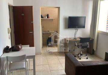 Apartamento com 1 dormitório à venda, 40 m² por r$ 180.000,00 - centro - ribeirão preto/sp