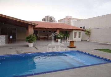 Casa com piscina e churrasqueira  e 3 dormitórios para alugar, 200 m² por r$ 8.304/mês - jardim califórnia - ribeirão preto/sp