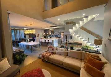 Casa sobrado com altissimo padrão em condomínio - 3 suítes, 200 m² - venda por r$ 2.900.000 ou aluguel por r$ 17.000
