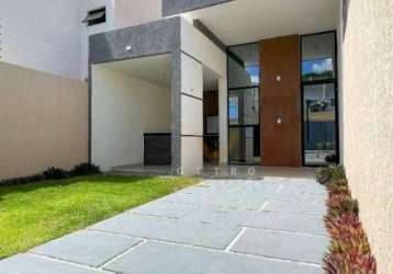Casa com 3 dormitórios à venda, 107 m² por r$ 438.000,00 - messejana - fortaleza/ce