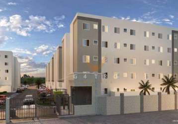 Apartamento com 2 dormitórios à venda, 38 m² por r$ 216.990,00 - jangurussu - fortaleza/ce