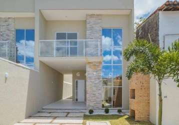Casa com 3 dormitórios à venda, 117 m² por r$ 359.900,00 - luzardo viana - maracanaú/ce