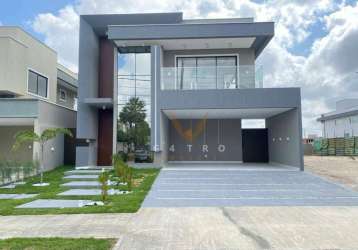 Casa com 4 dormitórios à venda, 253 m² por r$ 1.680.000,00 - cidade alpha - eusébio/ce