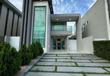 Casa com 3 dormitórios à venda, 180 m² por r$ 1.300.000 - luzardo viana - maracanaú/ce