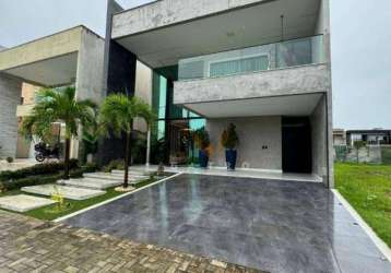 Casa com 3 dormitórios à venda, 300 m² por r$ 1.750.000,00 - maracanaú - maracanaú/ce