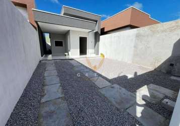 Casa com 2 dormitórios à venda, 80 m² por r$ 220.000 - aquiraz - aquiraz/ce