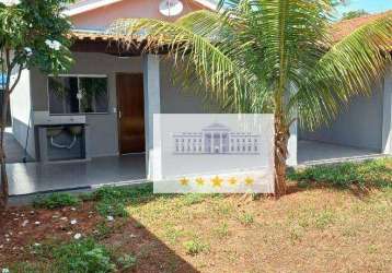 Casa com 2 dormitórios à venda, 110 m² por r$ 210.000,00 - água branca iii - araçatuba/sp
