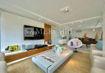 Cobertura decorada, com 4 quartos (1 suíte) à venda, 315 m² por r$ 2.600.000 - enseada - guarujá/sp - imobiliária mercuri