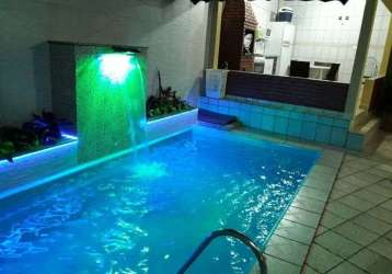 Casa com 3 suítes - piscina climatizada - área gourmet - à venda, 210 m² - vila progresso - santo andré/sp