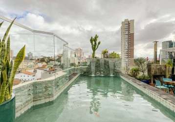 Cobertura duplex com 4 dormitórios à venda, 380 m²  - vila bastos - santo andré/sp