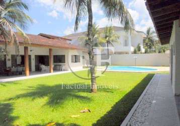 Casa com 4 dormitórios à venda, 500 m² por r$ 2.800.000,00 - acapulco - guarujá/sp