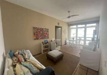 Apartamento com 3 dormitórios à venda, 101 m² por r$ 580.000,00 - pitangueiras - guarujá/sp