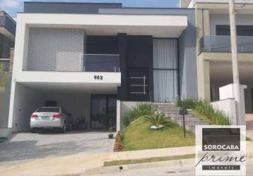 Casa à venda, 202 m² por r$ 1.390.000,00 - parque ibiti reserva - sorocaba/sp