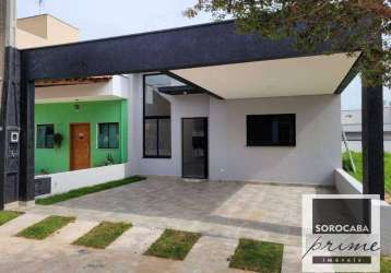 Casa com 3 dormitórios à venda, 103 m² por r$ 540.000 - loteamento dinorá rosa - sorocaba/sp
