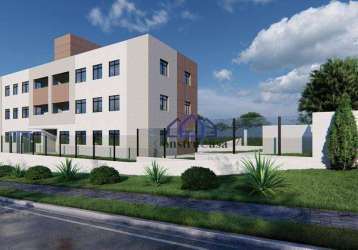 Apartamento com 2 dormitórios à venda, 37 m² por r$ 175.000,00 - campina da barra - araucária/pr