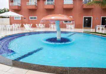 Apartamento à venda no condomínio lagoa quente hotel em caldas novas