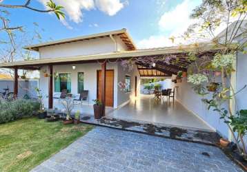 Casa em condomínio fechado com 2 quartos à venda na palmeiras, 94, condomínio village do gramado, lagoa santa por r$ 690.000