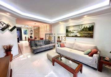 Apartamento com 3 quartos à venda na rua oswaldo cochrane, 206, embaré, santos, 155 m2 por r$ 1.060.000