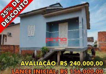 Casa com 2 dormitórios à venda, 75 m² por r$ 156.000 - santa líbera - forquilhinha/sc