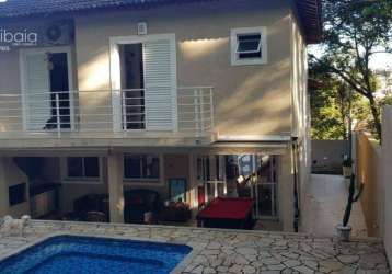 Casa com 3 dormitórios à venda, 310 m² por r$ 1.490.000,00 - jardim estância brasil - atibaia/sp