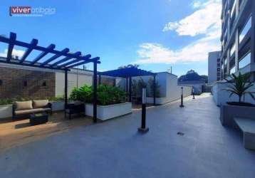 Apartamento com 3 dormitórios para alugar, 103 m² por r$ 5.751,00/mês - vila thais - atibaia/sp