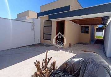 Casa com 2 dormitórios à venda, 65 m² por r$ 280.000,00 - recanto do sol - são pedro da aldeia/rj