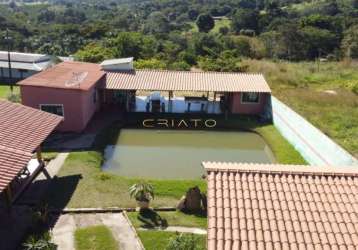 Chácara com 4 dormitórios à venda, 2200 m² por r$ 350.000,00 - zona rural - pire