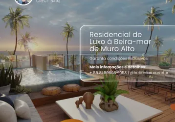 Cobertura duplex no condomínio mais luxuoso de muro alto