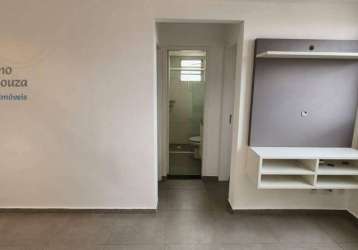 Apartamento para alugar, 45 m² por r$ 2.035,55/mês - vila augusta - guarulhos/sp