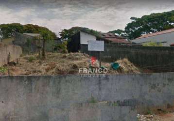 Terreno para alugar, 360 m² por r$ 1.000,00/mês - vila coqueiro - valinhos/sp
