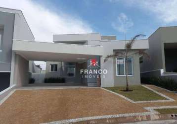 Casa com 3 dormitórios à venda, 180 m² por r$ 1.380.000,00 - condomínio residencial villa do sol - valinhos/sp