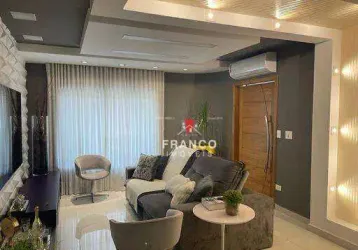 Casa com 4 dormitórios à venda, 125 m² por r$ 1.299.000 - vila guilhermina - praia grande/sp