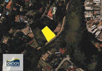 Terreno à venda, 1420 m² por r$ 390.000,00 - chácara santa lúcia - carapicuíba/sp
