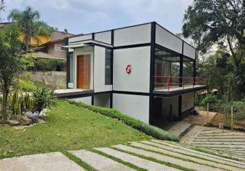 Casa com 2 dormitórios à venda, 211 m² por r$ 1.200.000,00 - parque das artes - embu das artes/sp