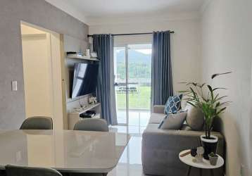 Apartamento mobiliado pronto para morar  com 2 dormitorios no bairro dom bosco   itajai
