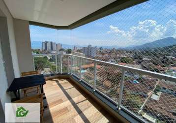 Apartamento com 2 dormitórios à venda, 85 m² por r$ 640.000,00 - sumaré - caraguatatuba/sp