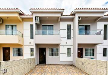 Casa duplex para venda em florianópolis, santinho, 2 dormitórios, 1 banheiro, 2 vagas