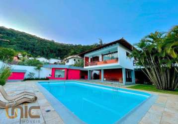 Casa com 4 dormitórios à venda, 370 m² por r$ 1.680.000,00 - vale do paraíso - teresópolis/rj