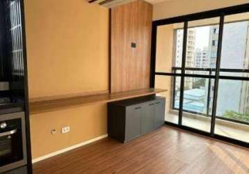 Apartamento com 1 dormitório para alugar, 36 m² por r$ 4.000/mês - pompéia - são paulo/sp