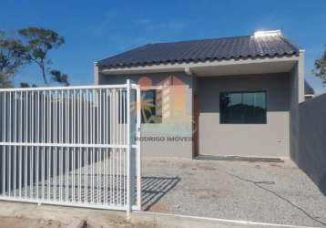 Casa com 2 quartos à venda na avenida paranaguá, 0, costa azul, matinhos por r$ 240.000