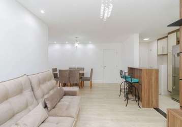Apartamento com 3 quartos para alugar, 109 m² por r$ 5.600/mês - boa vista - curitiba/pr