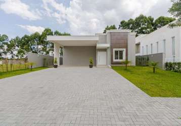 Casa térrea com 4 suítes à venda, 284 m² por r$ 3.800.000 - alphaville graciosa - pinhais/pr
