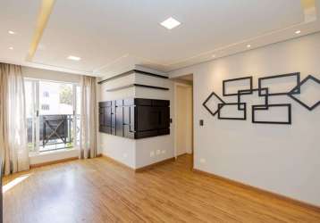 Apartamento com 3 dormitórios à venda, 65 m² por r$ 370.000,00 - bacacheri - curitiba/pr