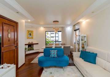 Apartamento com 3 dormitórios à venda, 125 m² por r$ 890.000,00 - bigorrilho - curitiba/pr